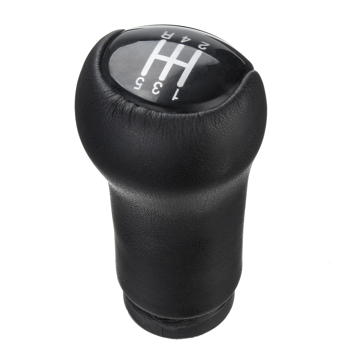 5-Speed-Gear-Shift-Knob-Stick-PU-leather-for-Ford-Fiesta-Fusion-Transit-Connect-2002-UP-1514988