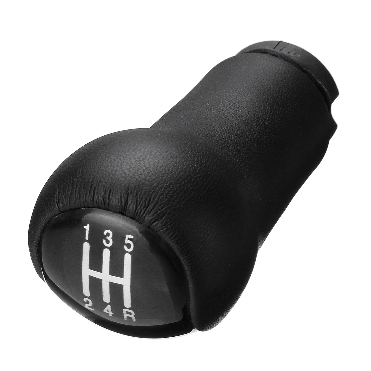 5-Speed-Gear-Shift-Knob-Stick-PU-leather-for-Ford-Fiesta-Fusion-Transit-Connect-2002-UP-1514988
