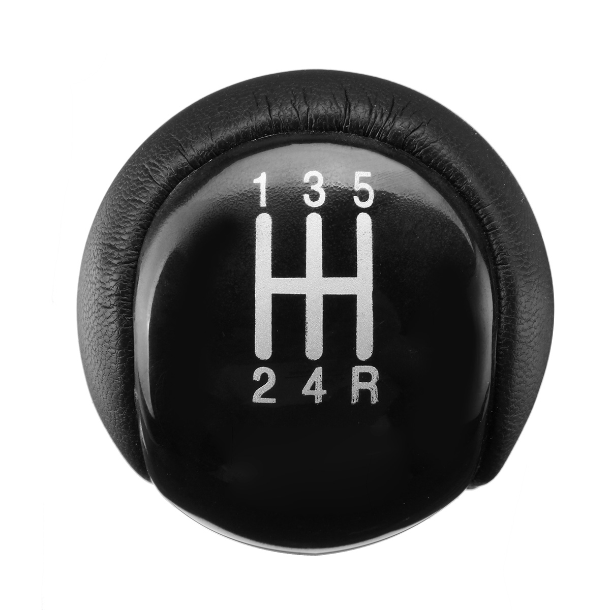 5-Speed-Gear-Shift-Knob-Stick-PU-leather-for-Ford-Fiesta-Fusion-Transit-Connect-2002-UP-1514988
