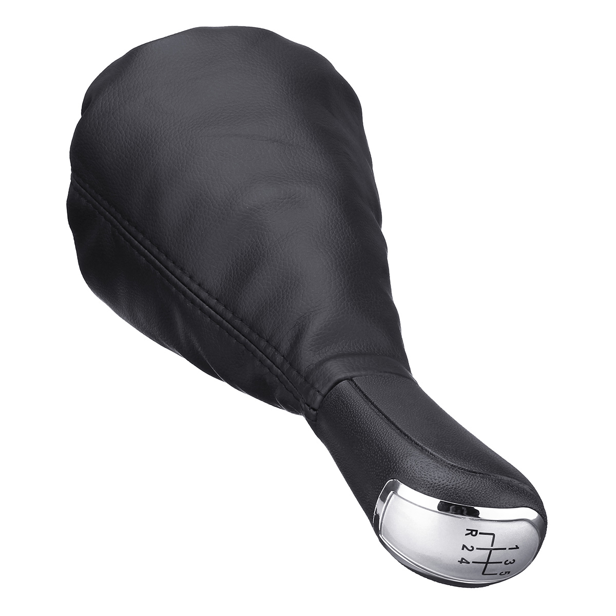 5-Speed-Gear-Shift-Knob-With-Gaitor-Boot-Cover-For-Mercedes-C-Class-W202-BJ-93-01-1401403