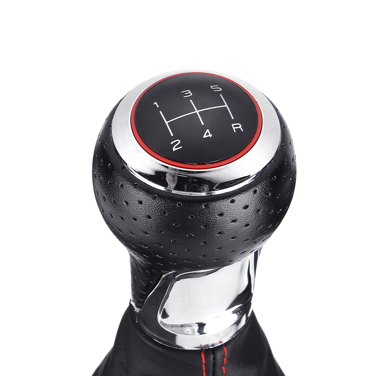 5-Speed-Gear-Shift-Knob-with-Boot-Cover-for-Audi-A3-A4-A6-A8-1630789