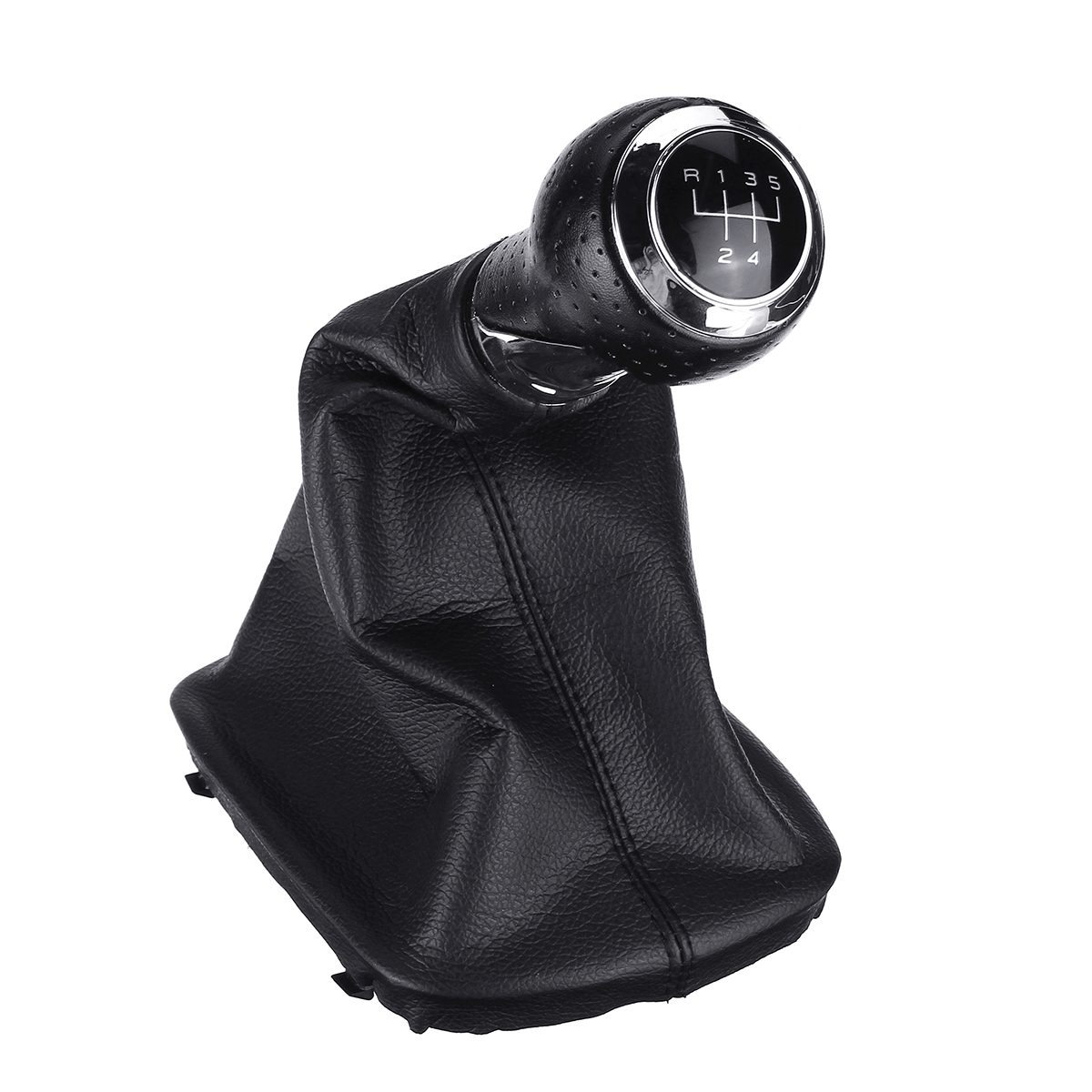 5-Speed-Gear-Shift-Knob-with-Leather-Boot-Cover-For-AUDI-A3-A4-Q5-S3-S4-1664473
