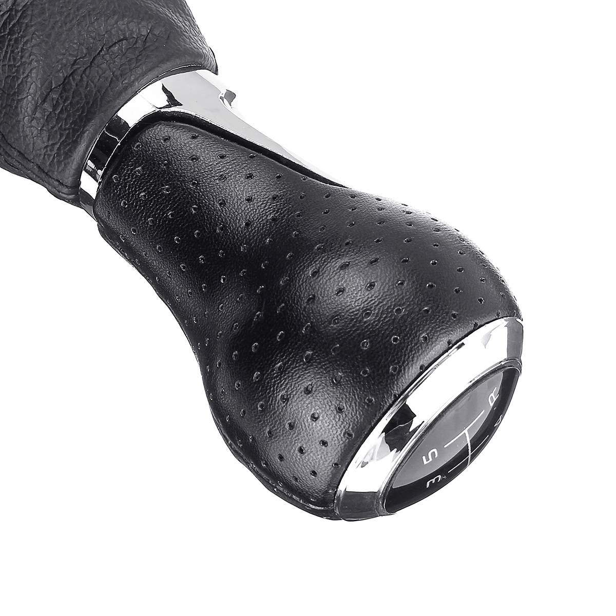 5-Speed-Gear-Shift-Knob-with-Leather-Boot-Cover-For-AUDI-A3-A4-Q5-S3-S4-1664473