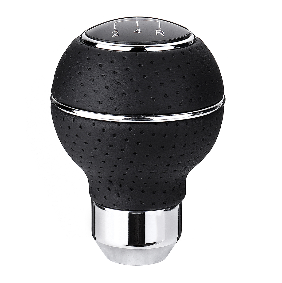 5-Speed-Gear-Shift-Knob-with-Sleeve-Adapter-Lever-Black-for-Ford-Focus-Mondeo-Fiesta-1374937