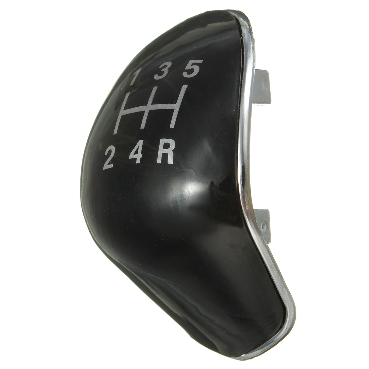 5-Speed-Gear-Stick-Shift-Knob-Cap-Cover-BlackChrome-Replacement-For-Ford-Fiesta-Focus-997574