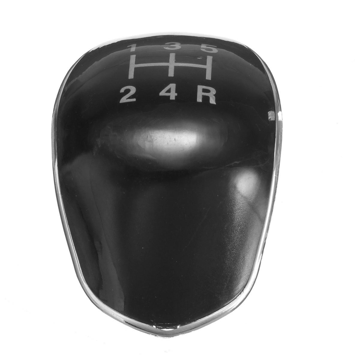 5-Speed-Gear-Stick-Shift-Knob-Cap-Cover-BlackChrome-Replacement-For-Ford-Fiesta-Focus-997574