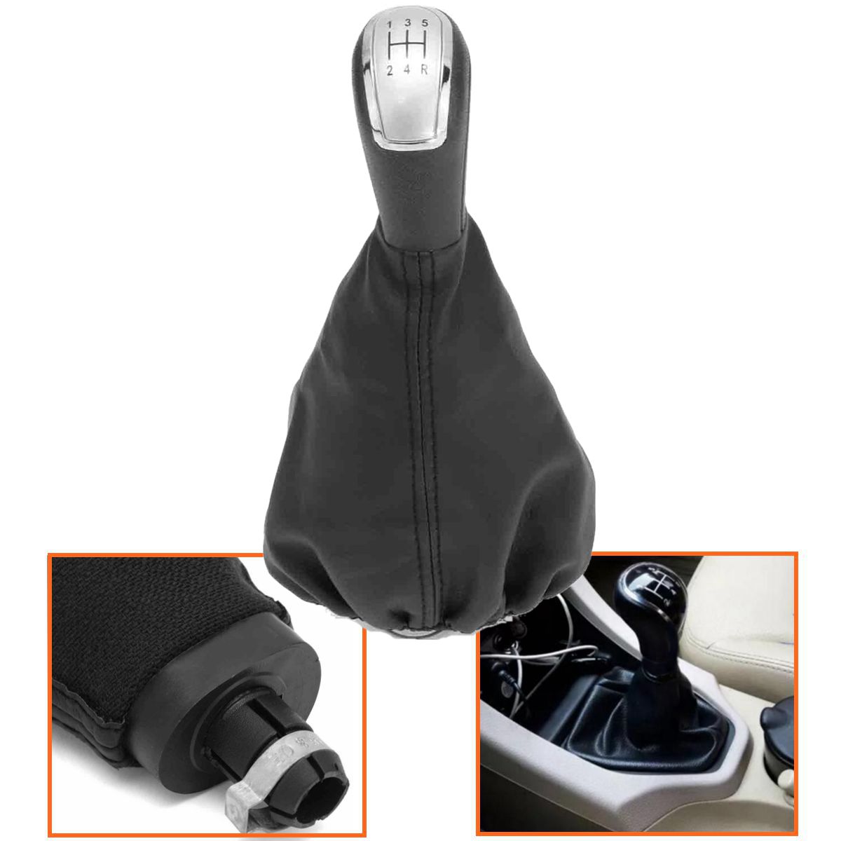 5-Speed-Gear-Stick-Shift-Knob-Gaiter-Cover-For-Mercedes-A-Class-W168-97-04-1368897