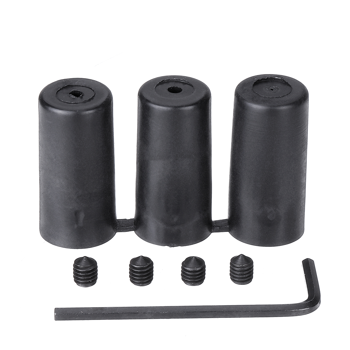 5-Speed-Leather-Gear-Shift-Knob-Stick-Manual-Shift-Lever-BlackRed-with-Adapter-For-MAZDA-1408695