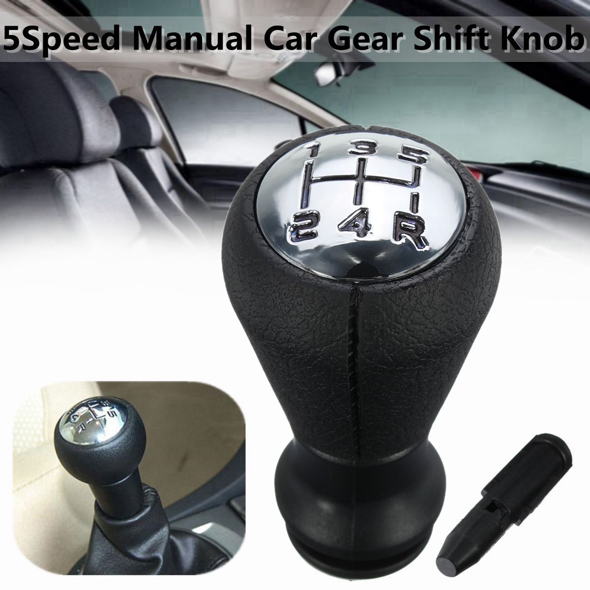 5-Speed-Manual-Car-Gear-Shift-Knob-For-Peugeot-106-206-306-406-806-107-207-307-1329239
