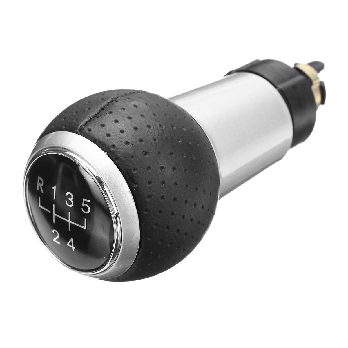 5-Speed-Manual-Gear-Shift-Knob-PU-Leather-For-Audi-A4-S4-B8-8K-S-Line-2007-2015-1436000