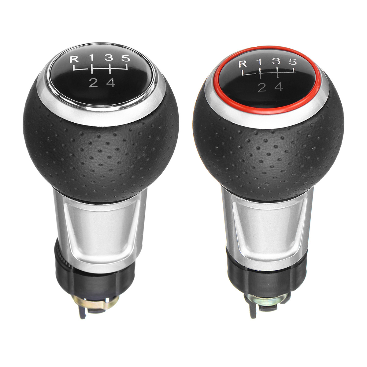 5-Speed-Manual-Gear-Shift-Knob-PU-Leather-For-Audi-A4-S4-B8-8K-S-Line-2007-2015-1436000