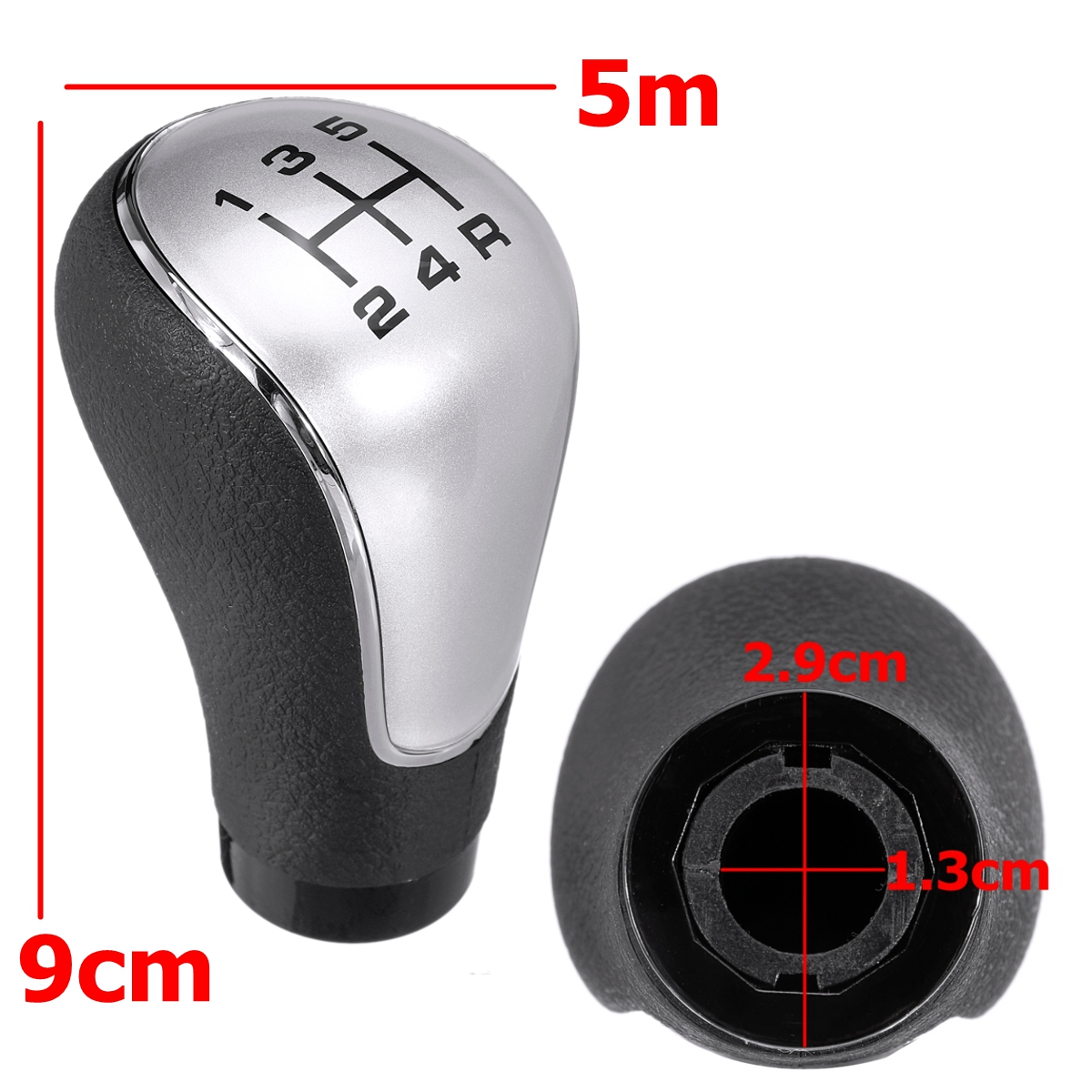 5-Speed-Manual-Handle-Gear-Shift-Knob-Stick-Head-For-Mazda-236-1771293