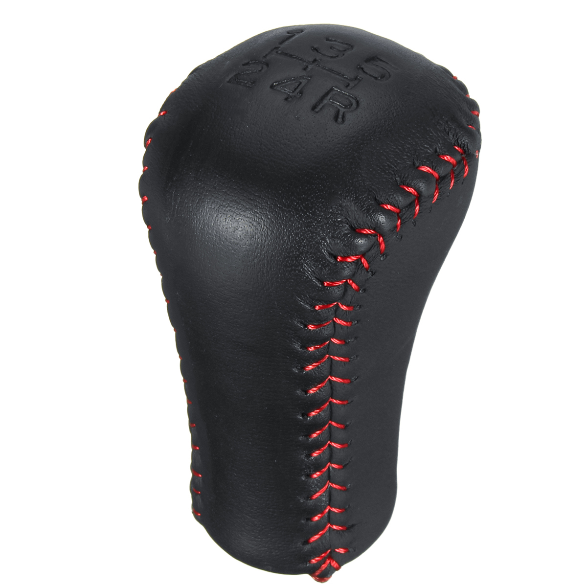 5-Speed-PU-Leather-Manual-Gear-Shift-Knob-Black-For-Lexus-Subaru-Scion-1361918