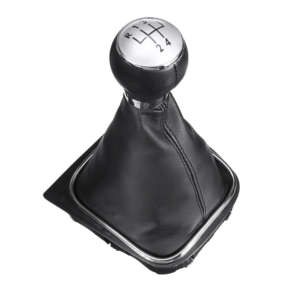 5-Speed-Shift-Gear-Knob-Boot-Cover-PU-Leather-For-VW-EOS-GOLF-MK5-V-6-VI-1768529