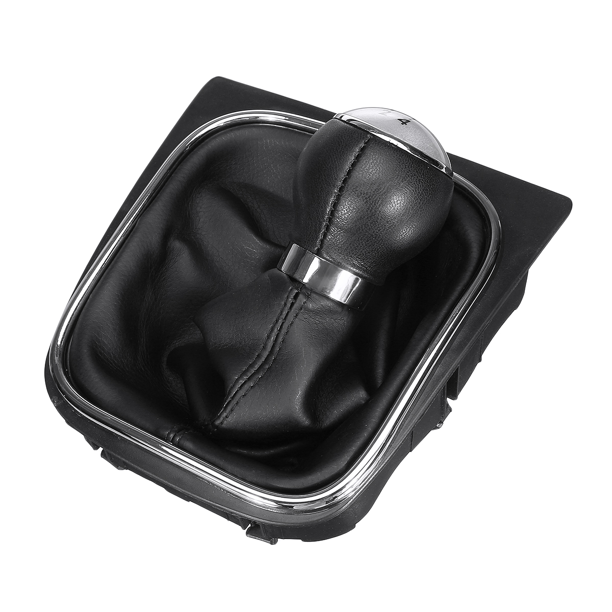 5-Speed-Shift-Gear-Knob-Boot-Cover-PU-Leather-For-VW-EOS-GOLF-MK5-V-6-VI-1768529