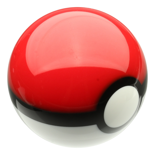 54mm-Car-Manual-Gear-Shift-Shifter-Knob-Pokeball-Ball-10-x125-Thread-Universal-1066177