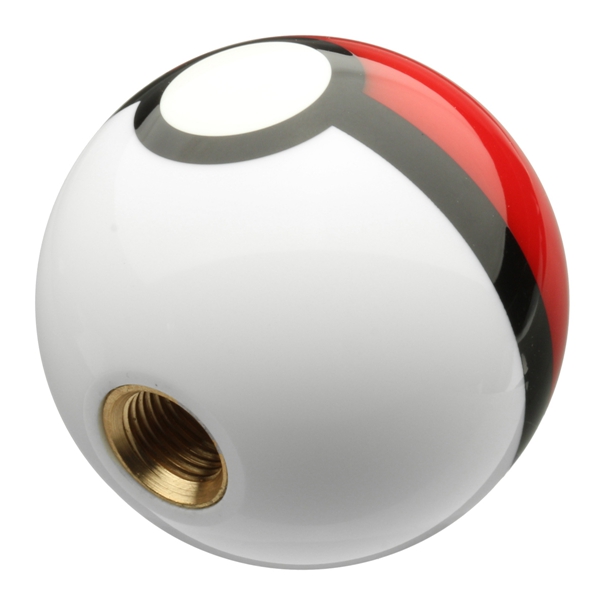 54mm-Car-Manual-Gear-Shift-Shifter-Knob-Pokeball-Ball-10-x125-Thread-Universal-1066177