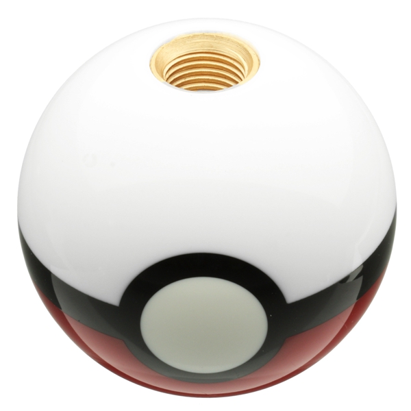 54mm-Car-Manual-Gear-Shift-Shifter-Knob-Pokeball-Ball-10-x125-Thread-Universal-1066177