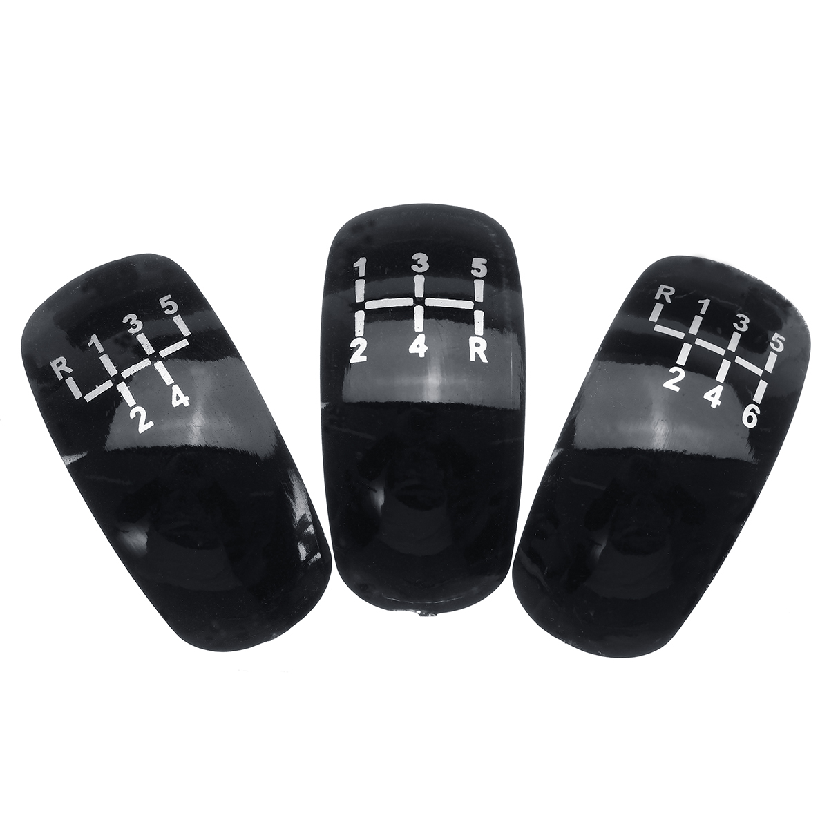 56-Speed--3-Caps-Adapter-Universal-Manual-MT-Car-Gear-Stick-Shift-Shifter-Knob-1787507