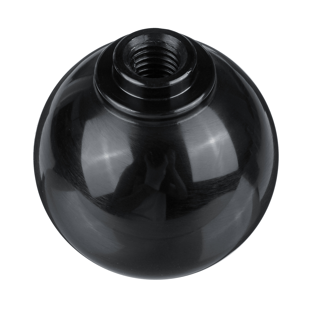 56-Speed-Alloy-Gray-Gear-Shift-Knob-Round-Ball-Shape-For-Honda-M10x15-Thread-1771296