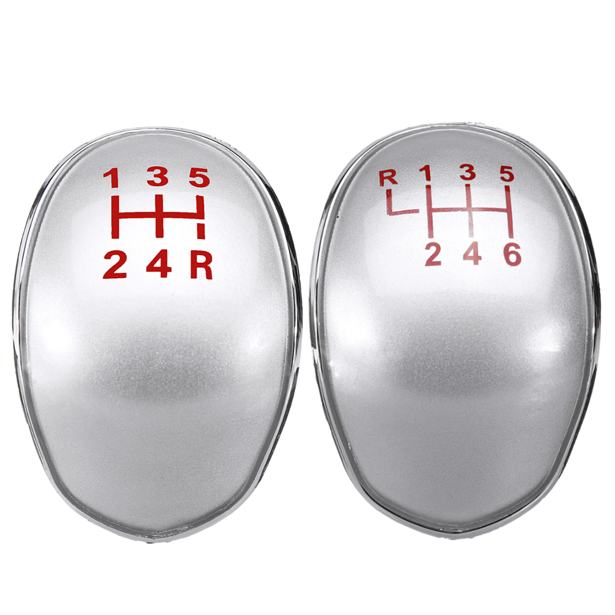 56-Speed-Gear-Shift-Knob-Cap-Silver-Cover-FOR-FORD-FIESTA-TRANSIT-CONNECT-TOURNEO-FUSION-1559456