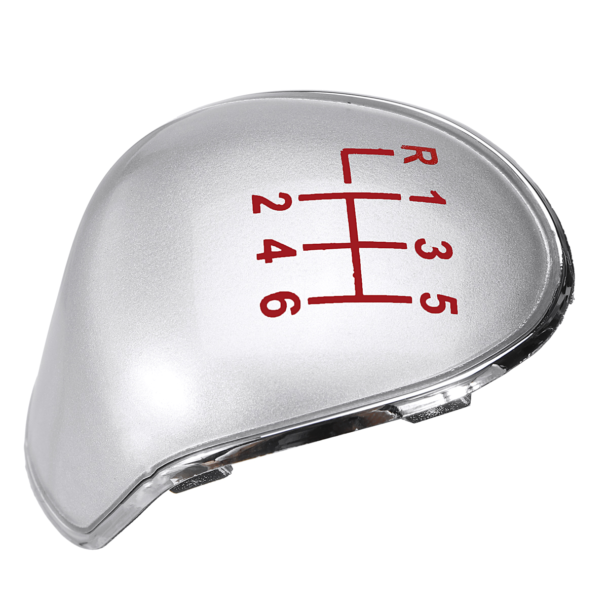 56-Speed-Gear-Shift-Knob-Cap-Silver-Cover-FOR-FORD-FIESTA-TRANSIT-CONNECT-TOURNEO-FUSION-1559456