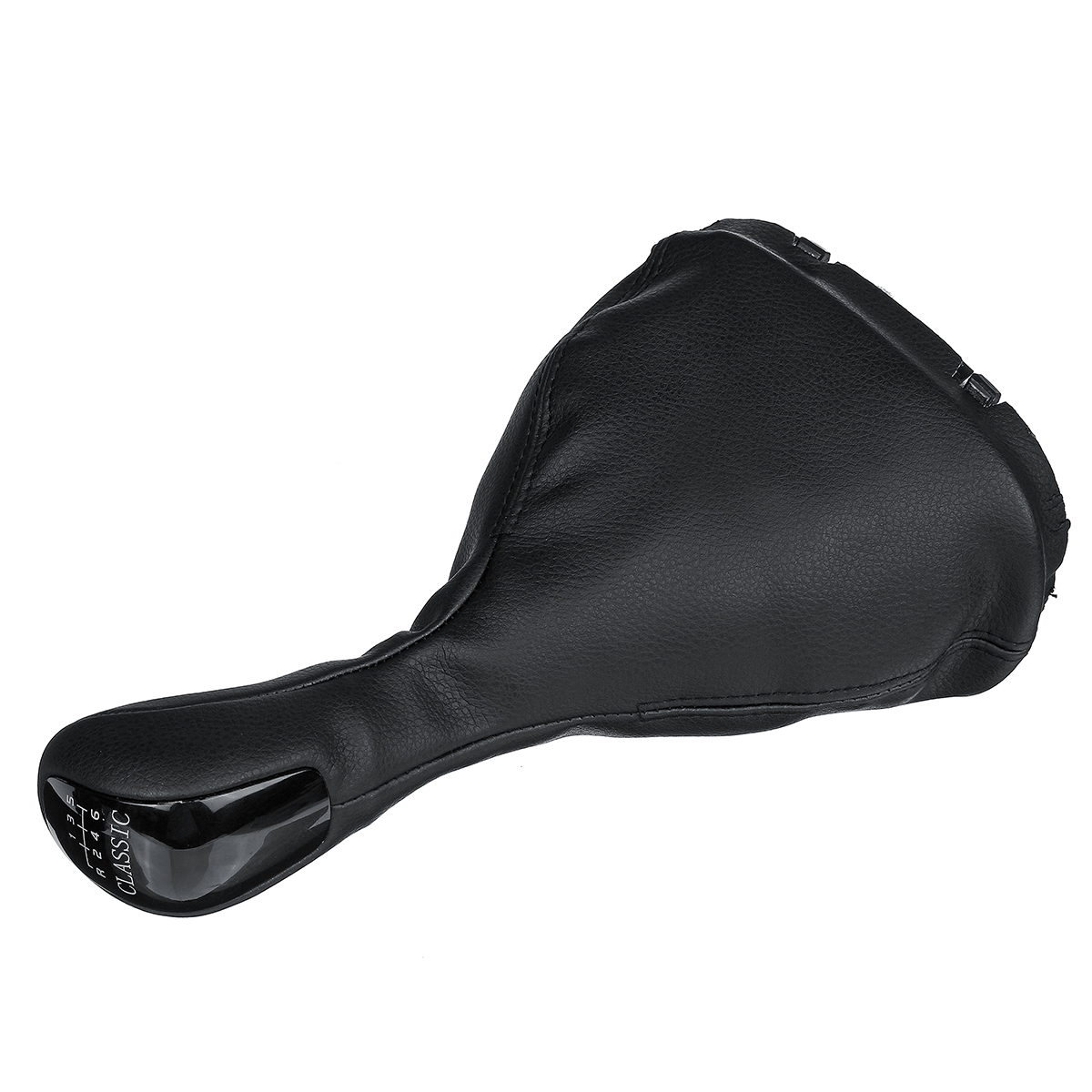 56-Speed-Gear-Shift-Knob-PU-Leather-Gaitor-Boot-Cover-For-Mercedes-Benz-C-Class-W203-1727240