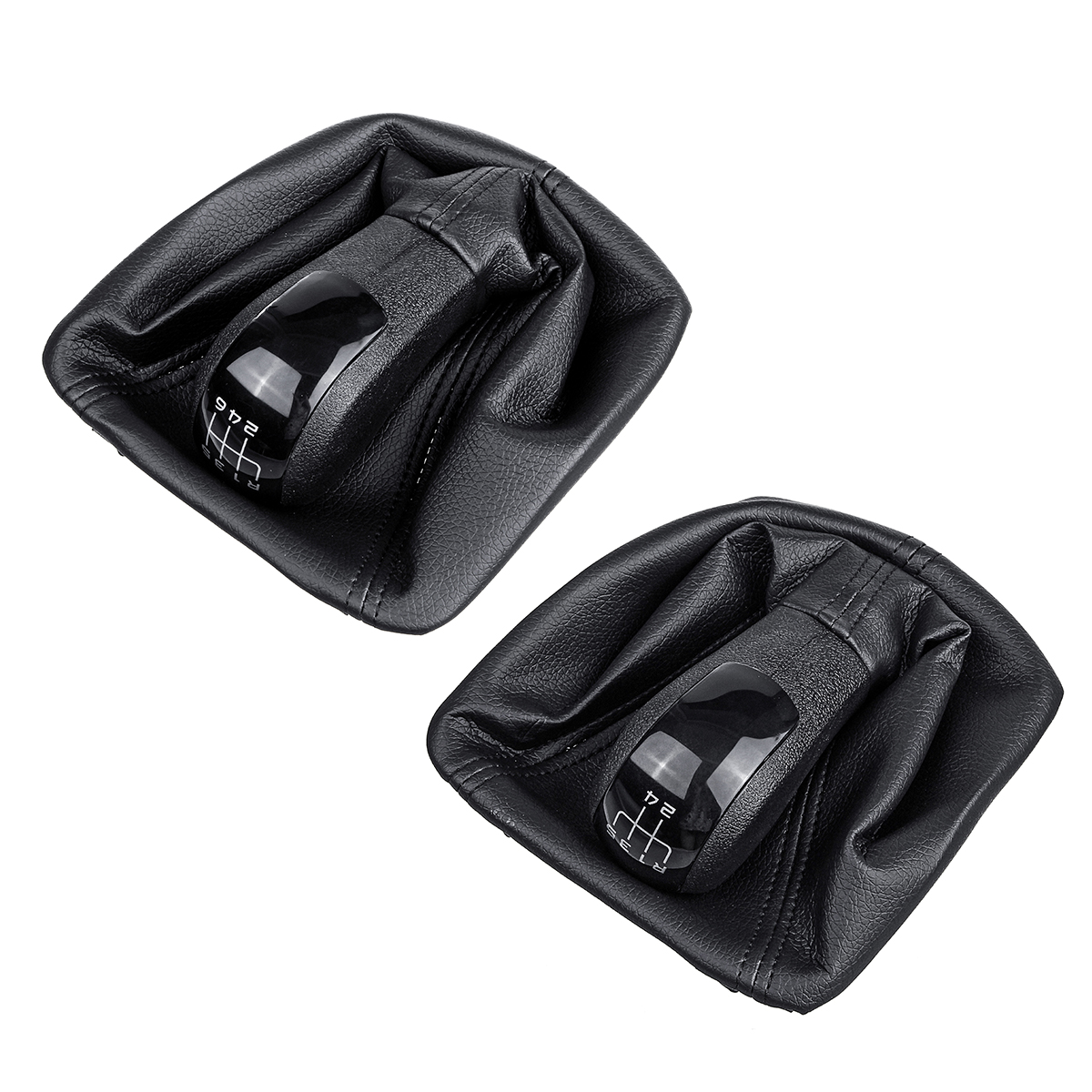56-Speed-Gear-Shift-Knob-Stick-with-PU-Leather-Gaiter-Boot-Cover-For-Skoda-Octavia-MK2-2004-2012-1656460