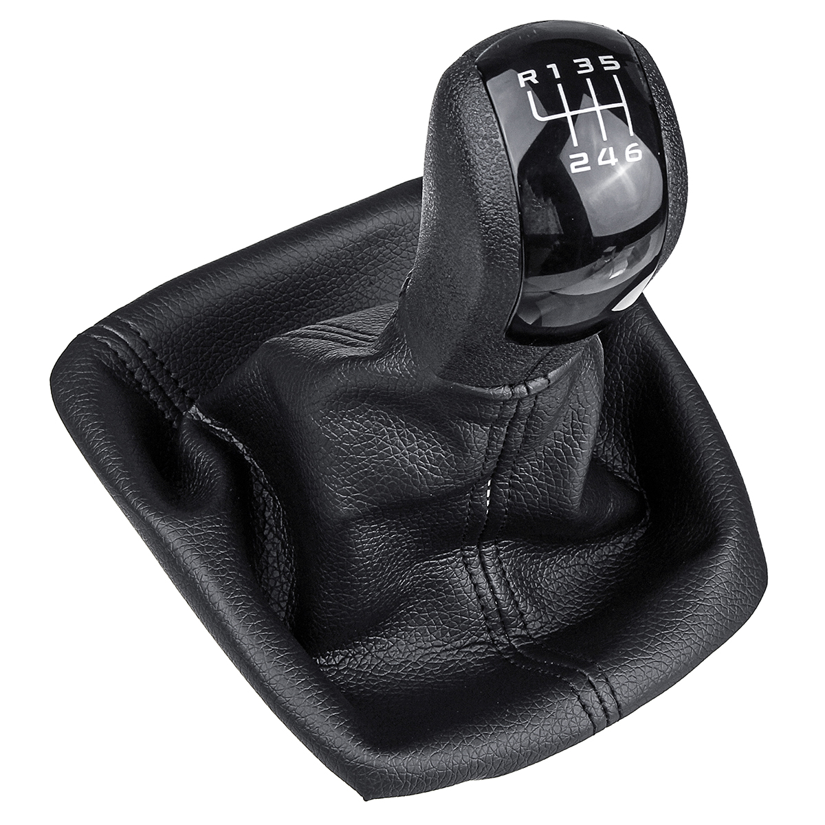 56-Speed-Gear-Shift-Knob-Stick-with-PU-Leather-Gaiter-Boot-Cover-For-Skoda-Octavia-MK2-2004-2012-1656460