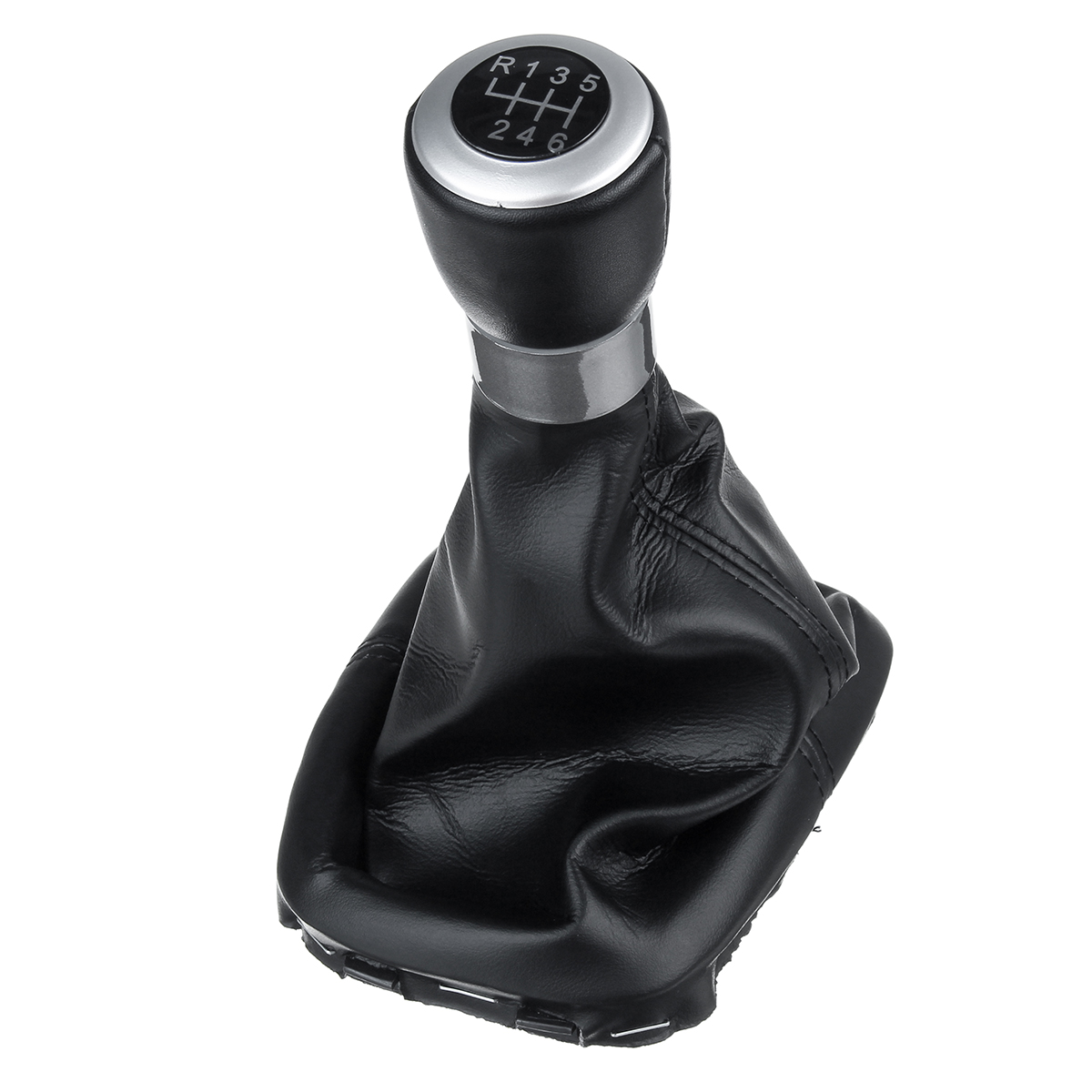 56-Speed-Gear-Shift-Knob-WGaiter-Boot-CoverFrame-For-Seat-For-Alhambra-2000-2010-1771302