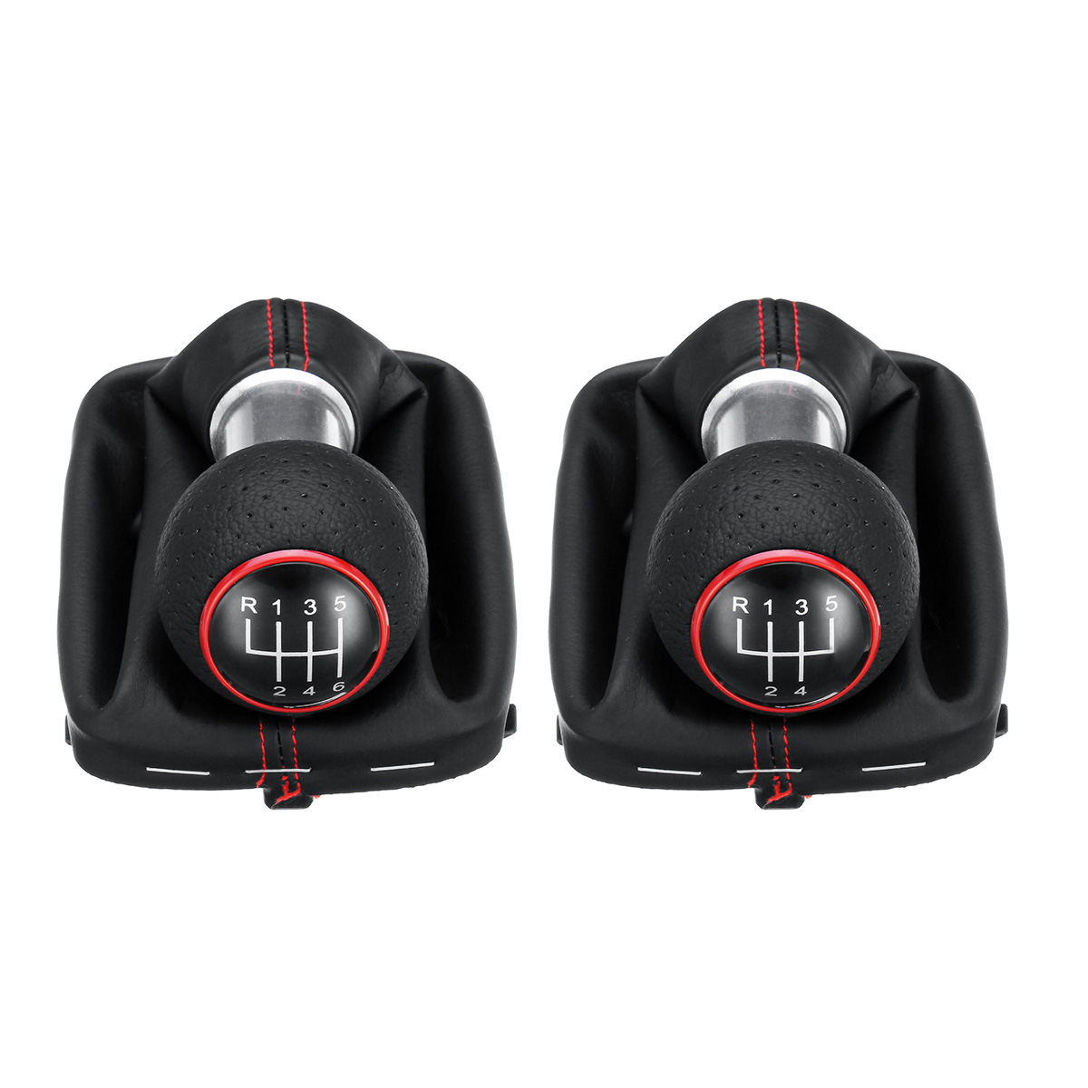 56-Speed-Gear-Shift-Knob-with-Gaiter-Boot-Cover-Black-with-Red-Ring-For-Audi-A3-S3-1996-2003-1719661