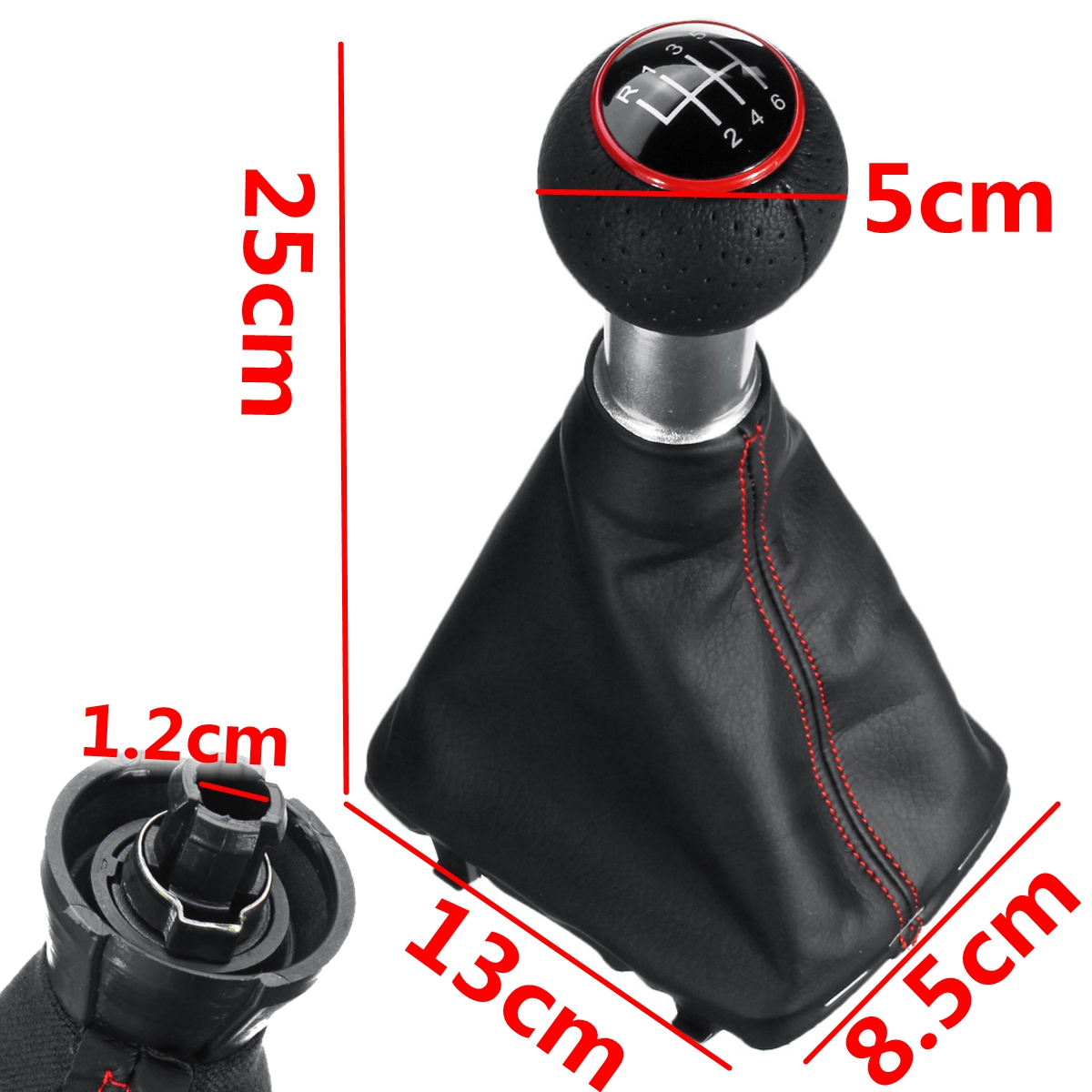 56-Speed-Gear-Shift-Knob-with-Gaiter-Boot-Cover-Black-with-Red-Ring-For-Audi-A3-S3-1996-2003-1719661