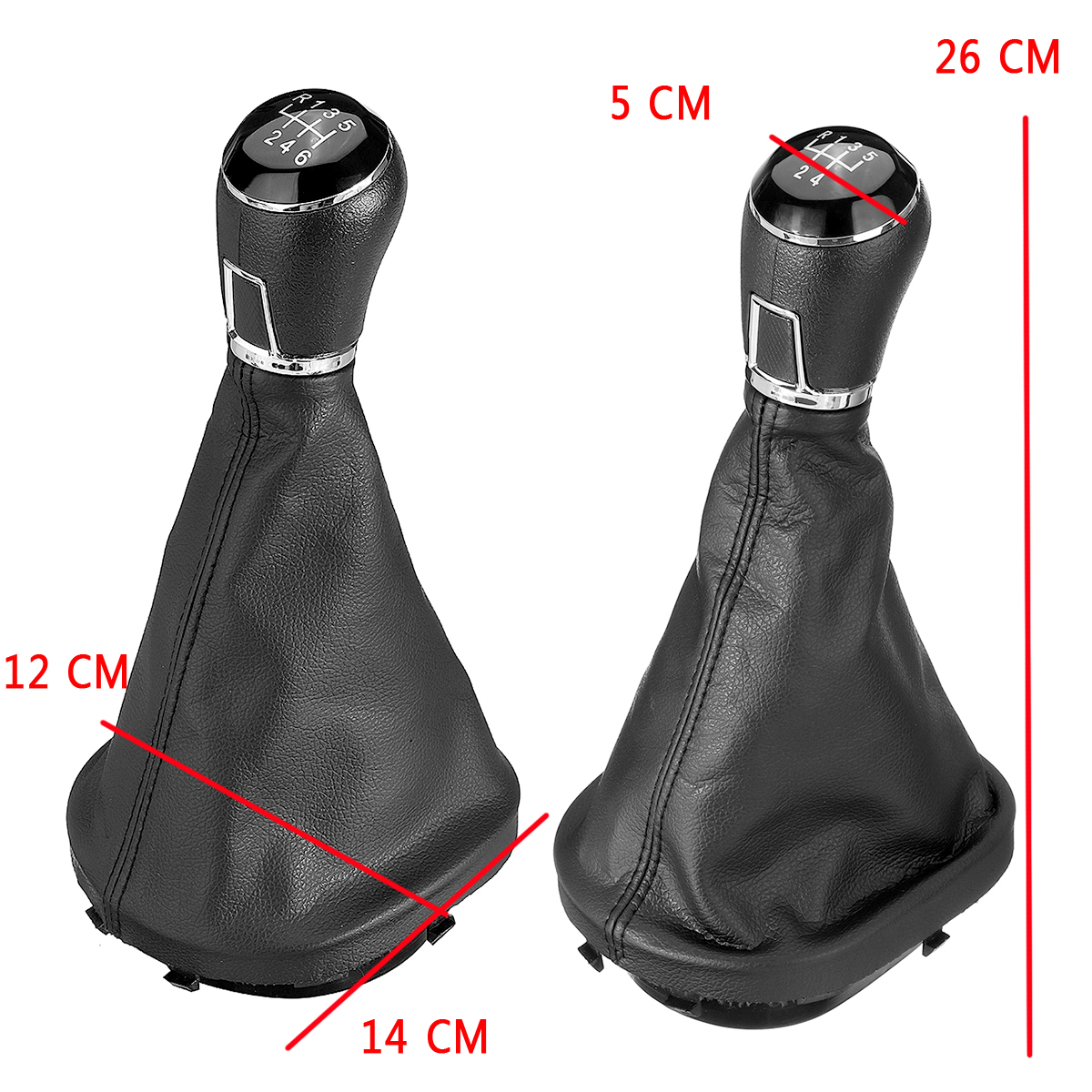 56-Speed-Gear-Shift-Knob-with-Gaiter-Boot-For-VW-Touran-03-10-Caddy-MK2-04-09-1543781