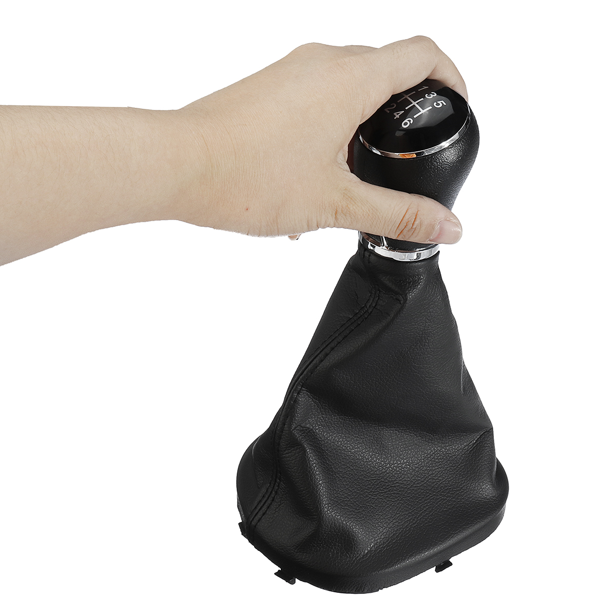 56-Speed-Gear-Shift-Knob-with-Gaiter-Boot-For-VW-Touran-03-10-Caddy-MK2-04-09-1543781