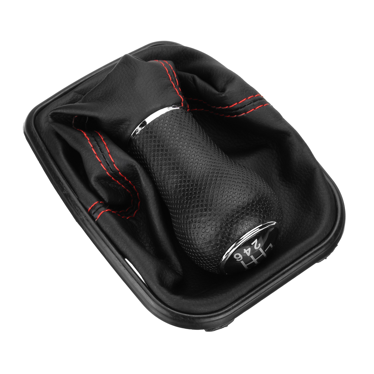 56-Speed-Gear-Shift-Knob-with-Gaitor-Boot-Dust-Cover-PU-Leather-For-VW-Golf-4-Bora-1744169