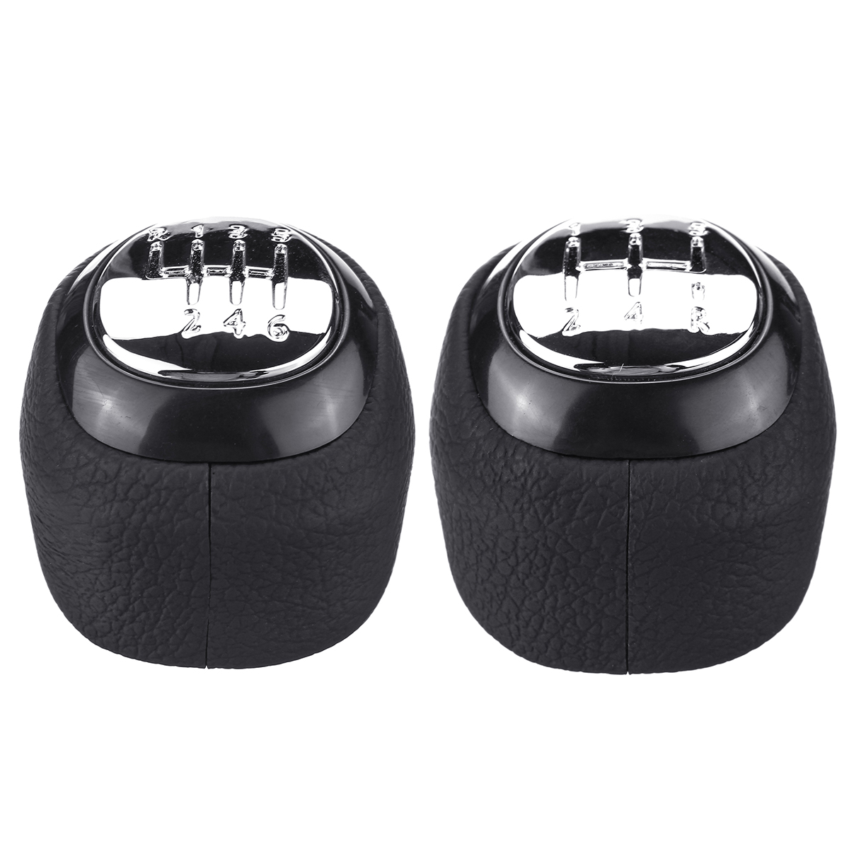 56-Speed-Glossy-PU-Leather-Gear-Shift-Knob-For-SAAB-9-3-2003-2012-1710937