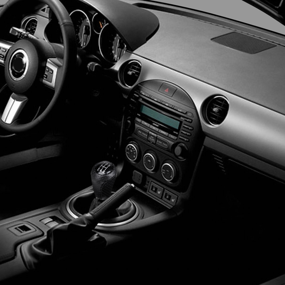 56-Speed-Leather-Gear-Knob-Stick-Shift-For-MAZDA-3-BK-BL-5-CR-CW-6-II-GH-1614844