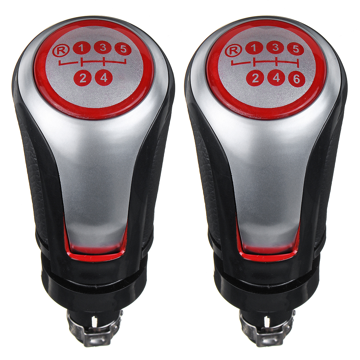 56-Speed-Shift-Gear-Knob-PU-Leather-For-VW-Golf-MK5-MK6-MK7-Jetta-EOS-Scirocco-1768530