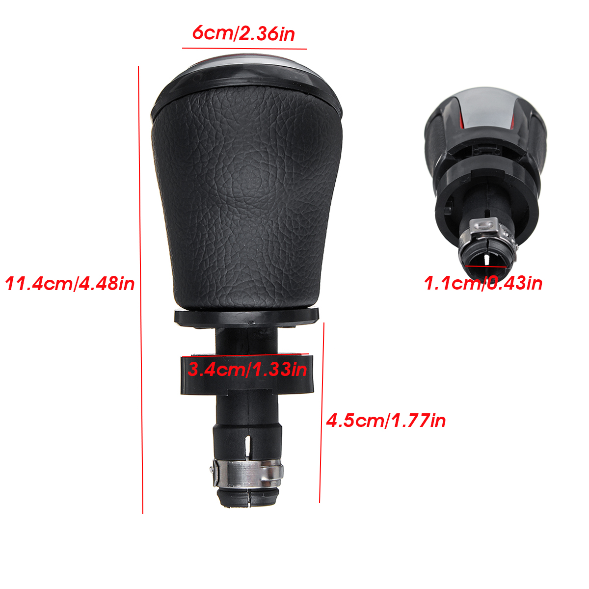 56-Speed-Shift-Gear-Knob-PU-Leather-For-VW-Golf-MK5-MK6-MK7-Jetta-EOS-Scirocco-1768530