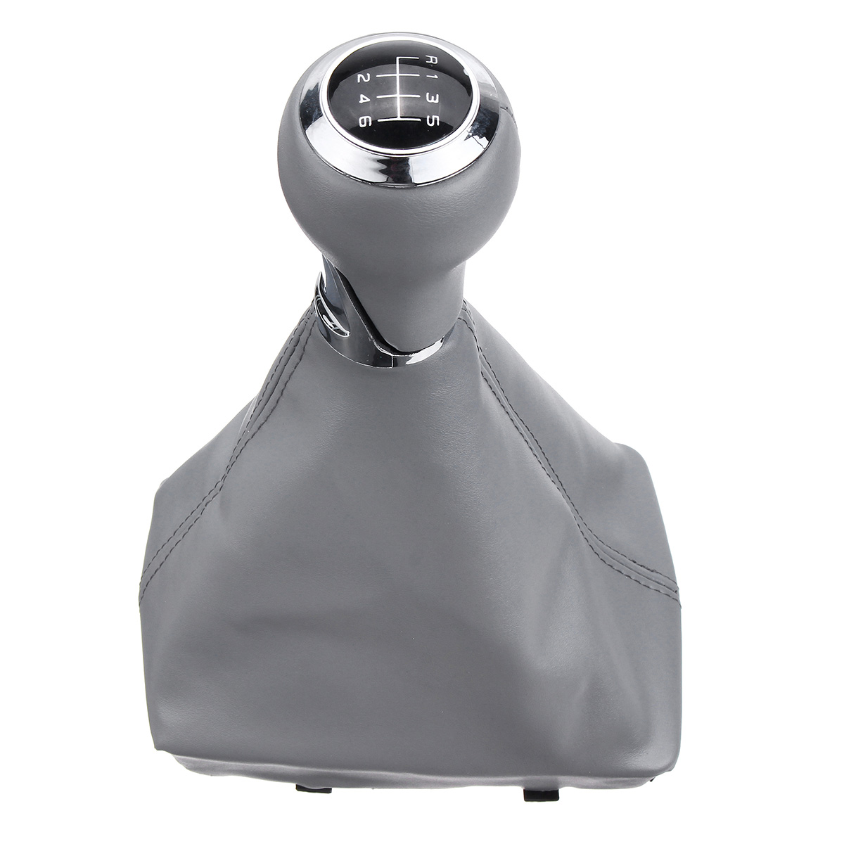 6-Speed-Car-Gear-Shift-Knob-Gaitor-Boot-PU-Leather-Grey-For-Audi-A4-S4-B8-8K-S-Line-2007-2015-1639569