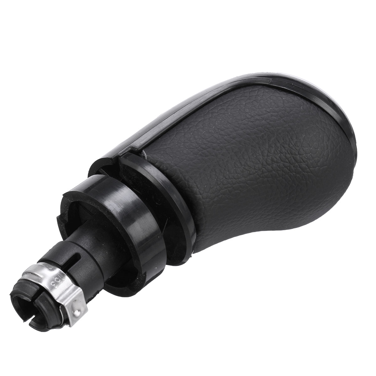 6-Speed-Car-Gear-Shift-Knob-PU-Leather-BlackSilver-For-VW-Golf-MK5-MK6-MK7-1523077