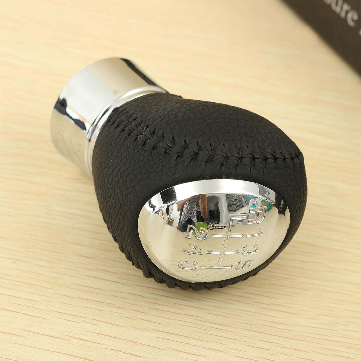 6-Speed-Car-Gear-Shift-Shifter-Knob-Lever-PU-For-Mazda-3-5-6-323-626-RX-8-MPV-5-1524307