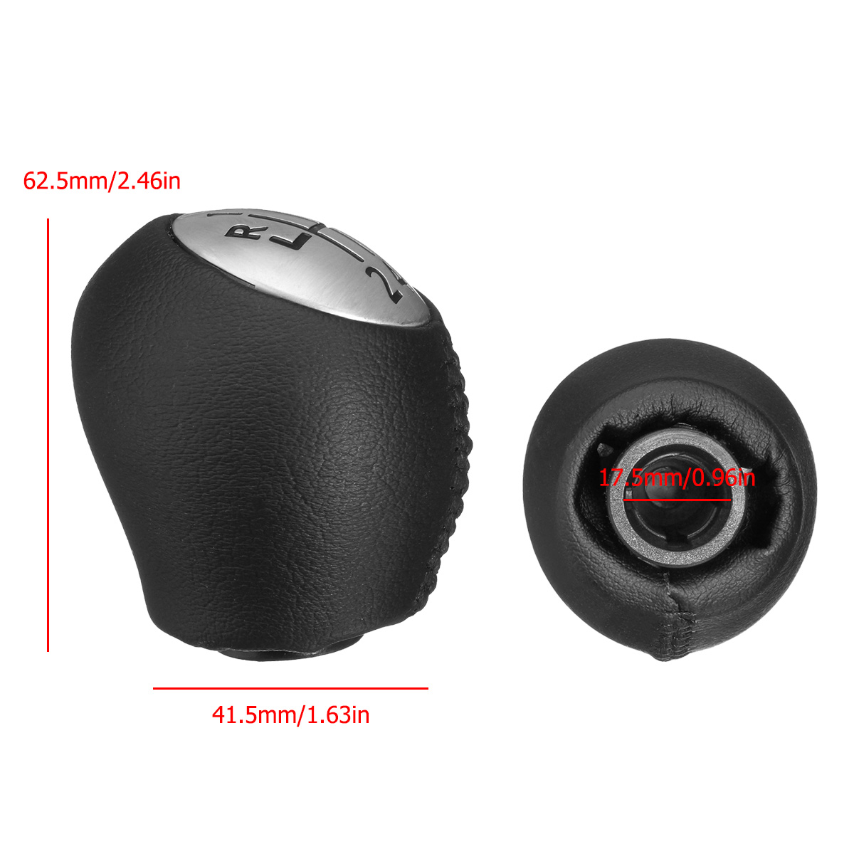 6-Speed-Gear-Shift-Knob-For-Renault-Megane-Clio-Laguna-Vauxhall-Opel-PU-Leather-1383626