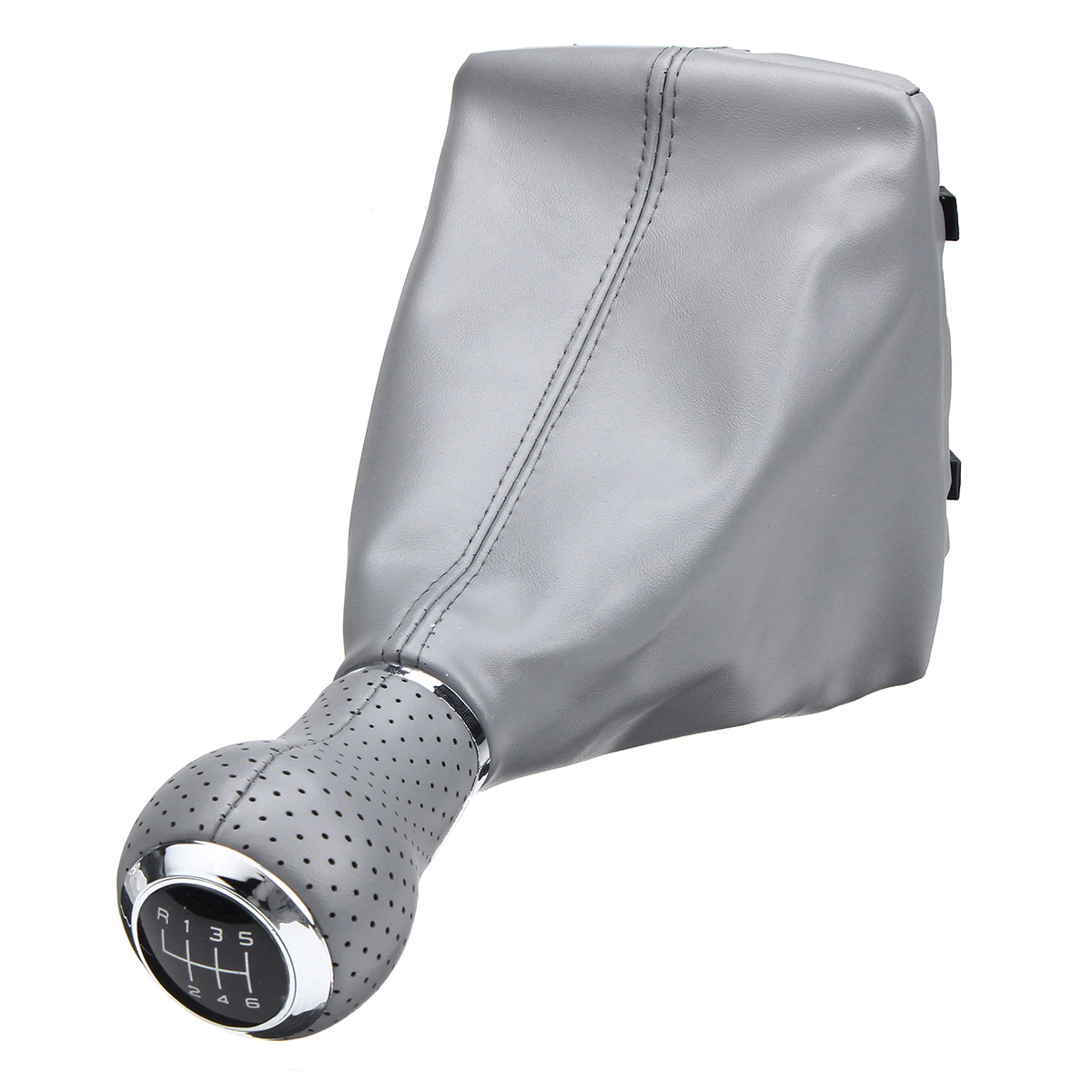 6-Speed-Gear-Shift-Knob-Gaitor-Boot-PU-Leather-For-Audi-A4-S4-B8-8K-S-Line-2007-2015-1664335