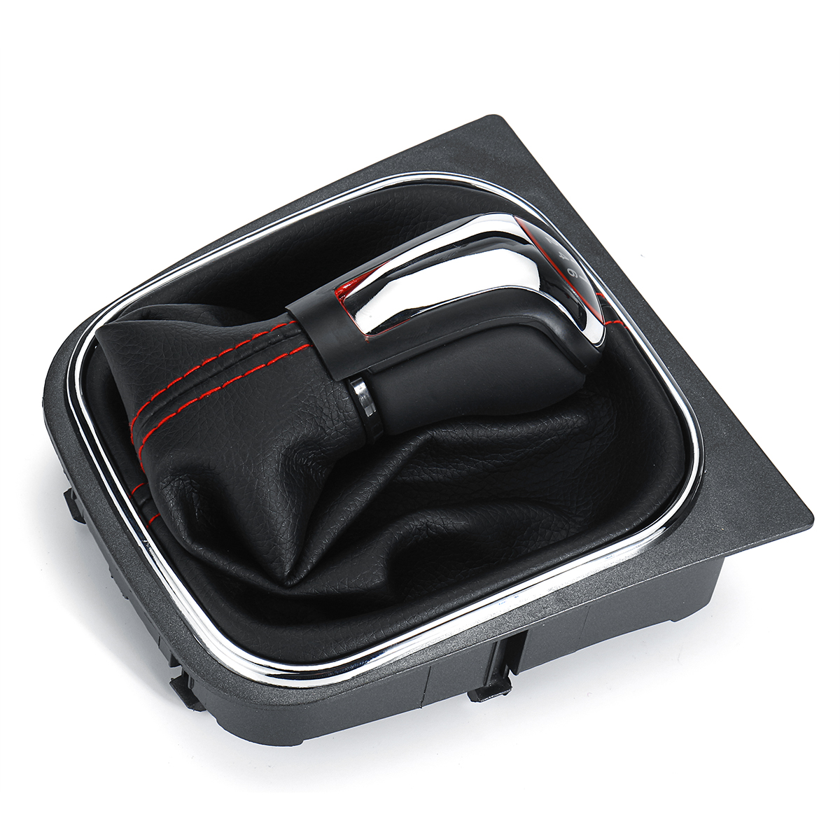 6-Speed-Gear-Shift-Knob-Lever-Stick-with-Gaitor-Boot-Cover-For-VW-Golf-6-MK5-MK6-1768532
