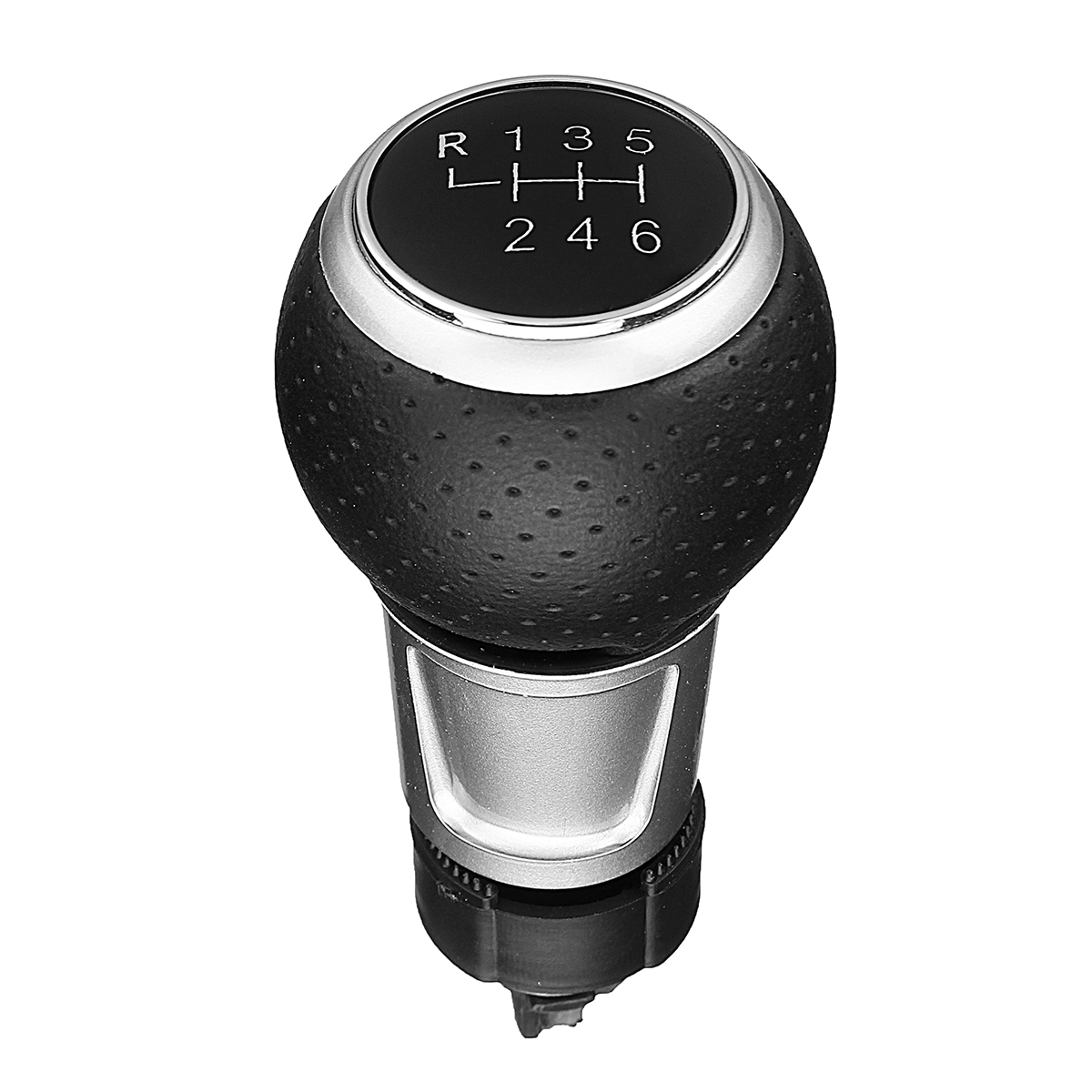 6-Speed-Gear-Shift-Knob-PU-Leather-For-Audi-A4-S4-B8-8K-S-Line-2007-2015-1422399