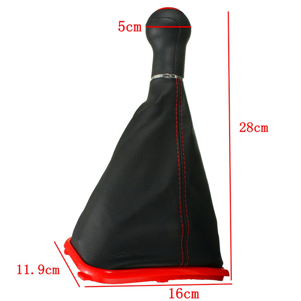 6-Speed-Gear-Shift-Knob-Shifter-Gaiter-Boot-for-VW-Mk4-Golf-Jetta-Bora-GTI-R32-999504