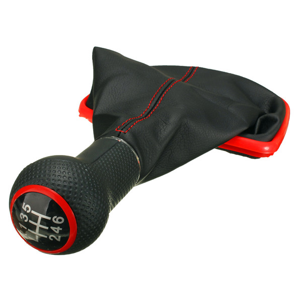 6-Speed-Gear-Shift-Knob-Shifter-Gaiter-Boot-for-VW-Mk4-Golf-Jetta-Bora-GTI-R32-999504
