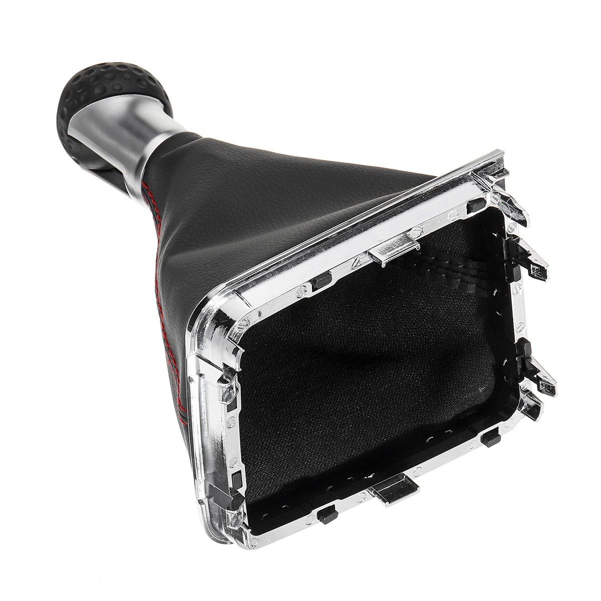 6-Speed-Gear-Shift-Knob-Stick-Gaiter-Boot-Cover-For-VW-Golf-MK5-MK6-Black-1768525