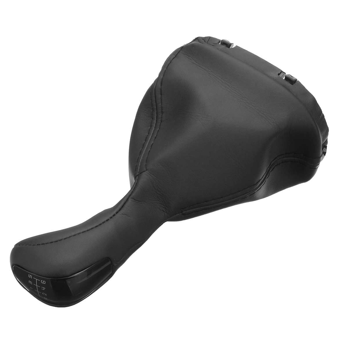 6-Speed-Gear-Shift-Knob-with-Gaiter-Boot-Cover-PU-Leather-for-Mercedes-Benz-Class-C-W203-1470951